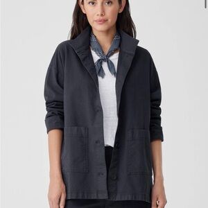 Eileen fisher button front jacket